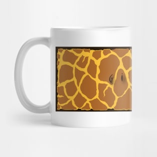 Giraffe Skin Pattern Mug